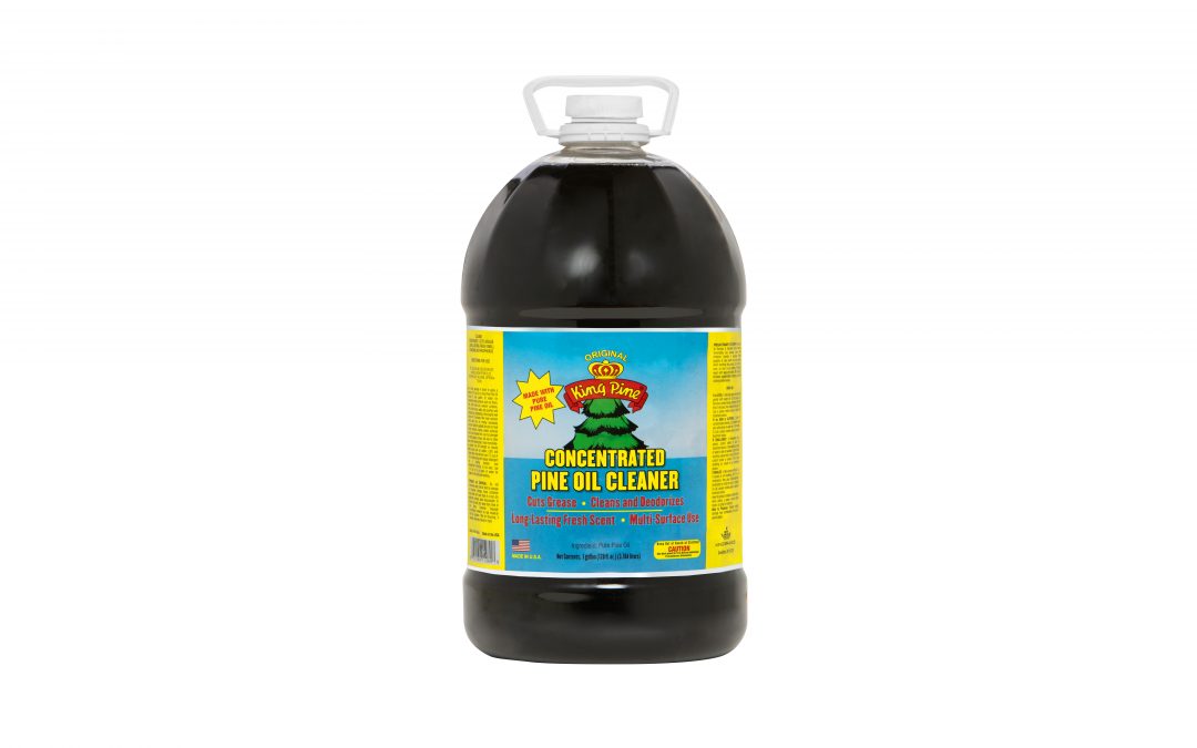128oz BLACK Original King Pine Concentrated Cleaner with Pure Pine Oil