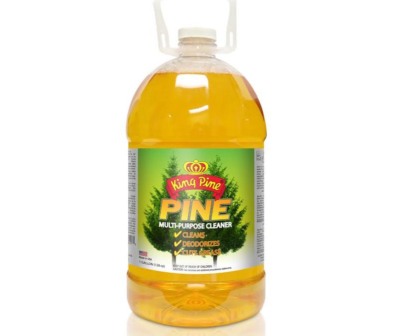Gold Multi-Purpose Concentrated Pine Oil Cleaner & Deodorizer 1 Gallon
